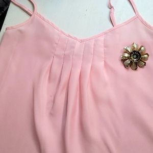 Aritzia Talula Pink Camisole Tank XXS